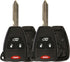 KeylessOption Just the Case Keyless Entry Remote Control Car Key Fob Shell Replacement for OHT692427AA (Pack of 2)...