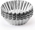 Tosnail 50 Pieces Aluminum Egg Tart Mold Small Tart Pie Tin Mini Cupcake Cake Muffin Cookie Mold Baking Cups...