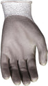 MCR Safety Gloves 9672L Dyneema 13-Gauge Polyurethane Shell Gloves with Palm and Finger Coating, Large, 1-Pair...