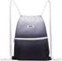 WANDF Drawstring Backpack String Bag Sackpack Cinch Water Resistant Nylon for Gym Shopping Sport Yoga (Grey)...