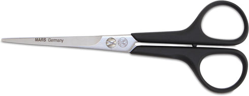 Mars Professional Stainless Steel Hair Grooming Scissors Shears, Nylon Handles, 6" Length...