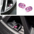 Zicine 8 PCS Car Tire Valve Stem Caps, Aluminum Alloy Wheel Valve Covers with Rubber O-Ring, Corrosion Resistant Leak-Proof Tire Air Cap Set, Univ...