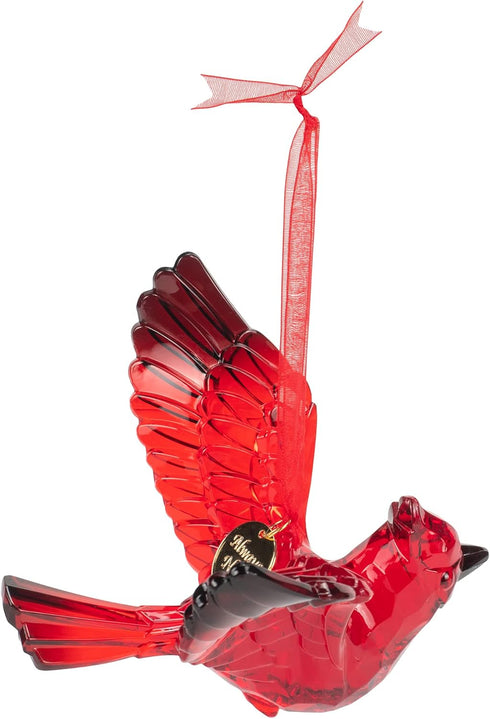 Department 56 Acrylic Christmas Basics Cardinal Bird Hanging Ornament, 3.125 Inch, Red...