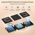 Foldable 3 in 1 Wireless Charging Station for Samsung Galaxy Z Fold6 Flip6 S24 S23 Ultra,Travel Charger for Samsung Multi Devices,15W Fast Wireles...
