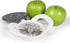 PrepWorks by Progressive Dishwasher Safe 16-Slice Thin Apple Slicer and Corer with Attached Safety Cover (White)...