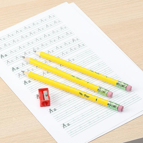 Mr. Pen- Jumbo Pencils, 20 Pencils with 1 Sharpener, Fat Pencils for Kids Ages 2-4, Kindergarten Pencils, Thick Pencils for Kids Aes 4-8, Preschoo...
