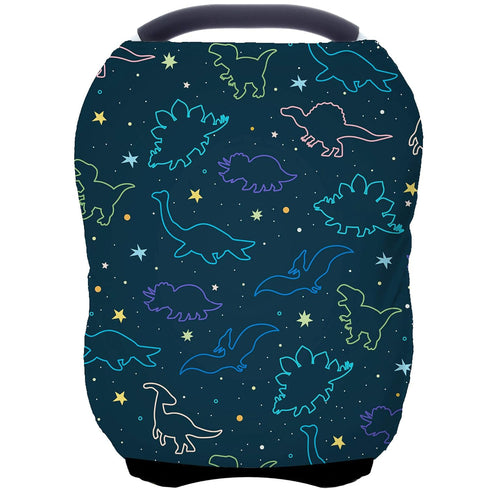 Car Seat Covers Canopy Cover - Multi-use Cover Carseat Canopy, Breathable Breastfeeding Cover, Car Seat Covers for Bbies, Boys & Girls Shower Gift...
