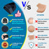 Heel Protectors(4Pcs), Heel Cups for Heel Pain, Heel Cushion for Plantar Fasciitis, Heel Pads Great for Heel Pain Relief, Achilles Tendinitis, Bon...