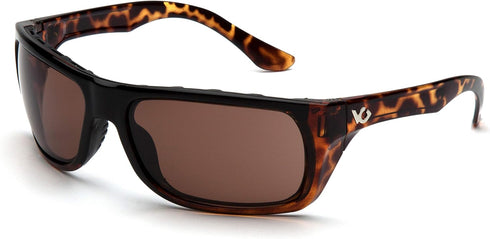 Venture Gear Vallejo Safety Glasses Tortoise Frame/Bronze Anti-Fog Lens...