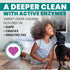 Uncle Todd's Ultra Concentrated Floor Cleaner: 30 Planet-Friendly 100% Dissolvable Sheets, Filth-Fighting Enzymes, Plastic-Free Packaging. Just Dr...