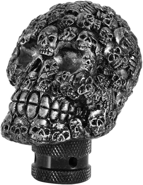 Fydun Skull Gear Stick Shifter Knob Car Modified Manual Gear Shift Knob Stick Lever Shifter Universal for Cars Truck Vehicle...