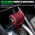 Car Gear Shift Knob Cover, Automotive Manual Stick Shifting Handle Gear Shift Knob Protector, Vehicle Decoration Accessories for Man Woman, Univer...