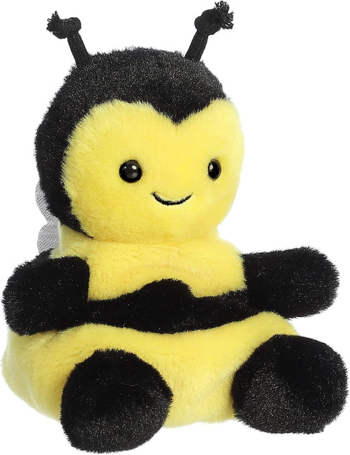 Aurora® Adorable Palm Pals™ Queeny Bee™ Stuffed Animal - Pocket-Sized Play - Collectable Fun - Yellow 5 Inches...