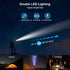 Power-Bank-Solar-Charger - 10000mAh Power Bank, Portable Charger, External Battery Pack 5V/3A Type C Input Output Dual Built-in Super Bright Flash...