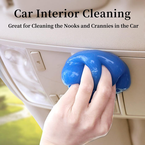 Car Cleaning Gel Kit Universal Detailing Automotive Dust Car Crevice Cleaner Slime Auto Air Vent Interior Detail Removal for Car Putty Cleaning Ke...