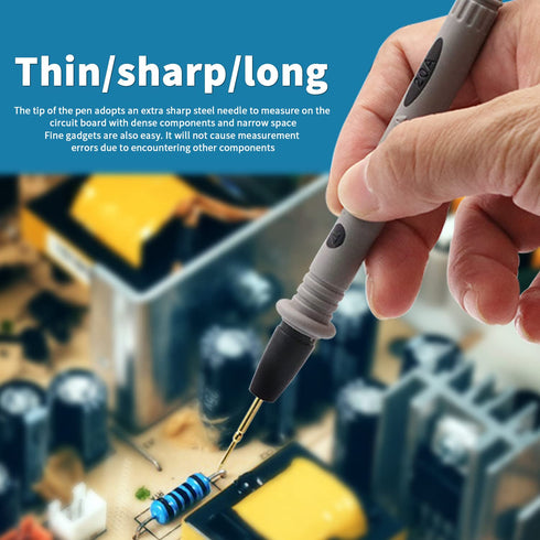 WG-011 III 1000V & CAT IV Test Lead and Safety Alligator Clips Soft Silicone Electrician Test Leads Kit with Silicone Alligator Clips CAT600V (Tes...