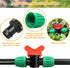 10 Pack Drip Irrigation Valve for 1/2 Inch Drip Tubing (1/2" ID x 0.65" OD)?1/2'' In-line Locked Barbed Ball Valve Drip Line Shut Off Valve Parts ...