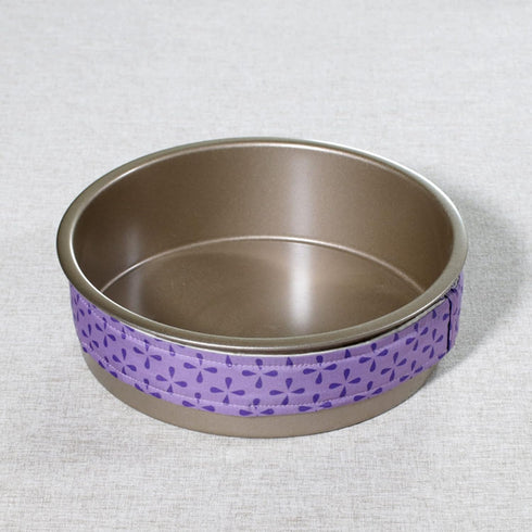 WAFJAMF 2 Piece Bake Even Cake Strip for Evenly Baked Cakes,Cake Pan Dampen Strips,Absorbent Thick Cotton, Prevent Crowning and Keep Cakes More Le...