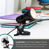 Catalina Lighting 24290-000 Adjustable LED Mini Clip Reading Lamp, Multipurpose Clip Lamp for Office, Dorm, or Bedroom, Smart Home Compatible, LED...