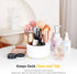 Pen Holder for Desk - Pencil Holder with 5 Compartments, 360°Rotating desk organizer and accessories for Women and Men,Desk Caddy for School,Teach...