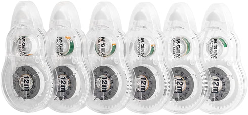 M&G 6 Pack 39FT Long Correction Tape Set, 72M/234FT White Out Correction Tape Clear Writing with No Drying Time for Office School Supplies Student...