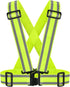 High Visibility Reflective Safety Vest | Lightweight, Adjustable & Elastic | Hi Vis Running Gear for Jogging, Walking, Cycling, Construction Worke...
