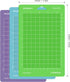 DOOHALO Cutting Mat Compatible with Cricut Joy Machine 3 Pack Replacement Adhesive Cut Mats (Green Purple Blue (Total 3 Small+3 Big Mats), 4.5"X12...