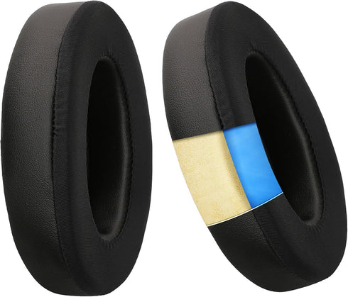 kwmobile Replacement Ear Pads Compatible with Anker Space Q45 (Set of 2) - Cooling Gel Earpads - Black...