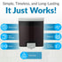 Bobrick Surface-Mounted Soap Dispenser - Manual Wall-Mounted 40 fl oz Capacity Top Fill, ADA Compliant, Vandal-Resistant, Visible Soap Level, All-...
