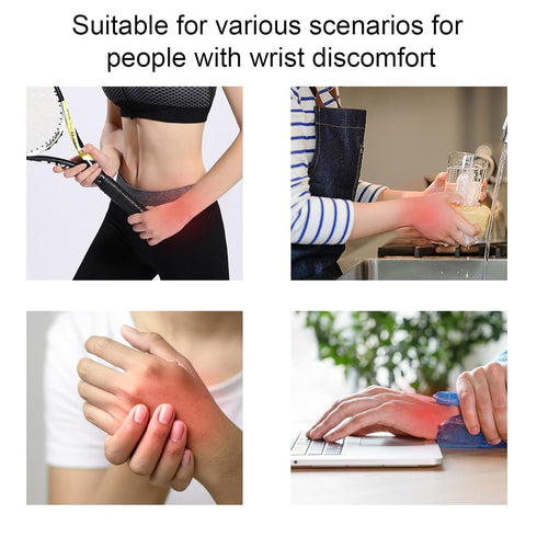 Wrist and Thumb Support for Arthritis, Joint Pain, Tendonitis, Sprain, Hand Instability, Carpal Tunnel Syndrome, (2 Pack) Wrist Pain/Strain Wrist ...