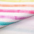 David angie Spring Stripe Pattern Bullet Textured Liverpool Fabric 4 Way Stretch Spandex Knit Fabric by The Yard for Head Wrap Accessories...