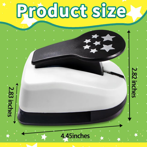 Star Hole Puncher, Star Paper Punch, Star Punch, Shape Hole Punches, Star Craft Punch, Paper Shape Punches, Paper Punches for Crafting Shapes, Sta...