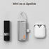 Flow Mini Portable Charger, 5000mAh Small Power Bank with Changeable Plugs and Built in Cable, Dual Output USB-C External Battery Compatible with ...