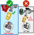 Fine Thread Vacuum Breaker, PK1390 1-1/16" Fine Thread Female No Lead Brass Self-Draining Vacuum Breaker, Hose Bib Vacuum Breaker, Providing you w...