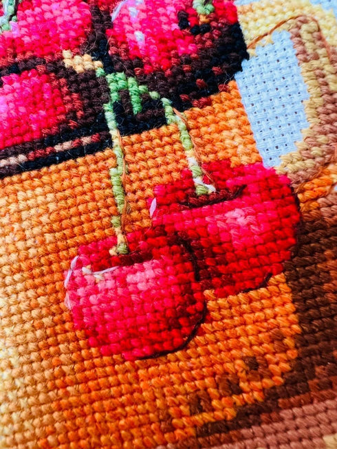 RIOLIS Counted Cross Stitch kit 2169 Ripe Cherry...