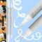 ARTISTRO 2 White Acrylic Paint Pens, Acrylic Paint Markers Dual Tip (Brush + Fine 1 mm), Acrylic Markers for Fabric, Canvas, Rock, Glass, Wood, Pa...