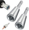 2PCS Wire Twister Tool for Drill,New Wire Stripping and Twisting Tool for Power Drill,Wire Twister Wire Connector,Wire Nut Twister for Drill Profe...