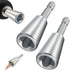 2PCS Wire Twister Tool for Drill,New Wire Stripping and Twisting Tool for Power Drill,Wire Twister Wire Connector,Wire Nut Twister for Drill Profe...