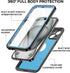for iPhone 15 Plus Waterproof Case,Waterproof Shockproof IP68 Full-Body Sturdy Case Built-in Screen Protector, Durable Underwater for Full Sealed ...