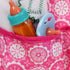 8 pcs Complete Doll Accessories Baby Diaper Bags Doll Bottle with Changing Set for Baby Dolls, Including Bottles, Diapers, Changing Pad, Bib and D...