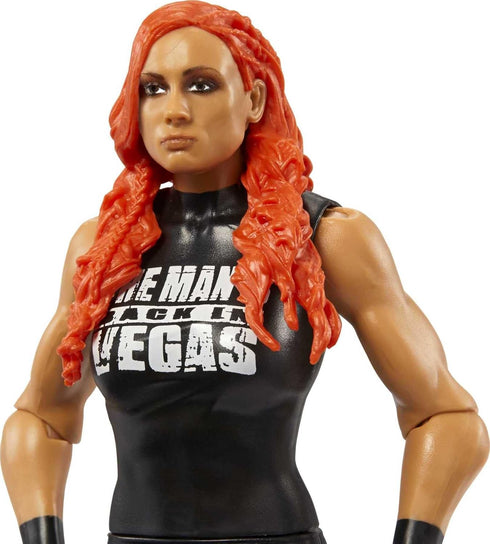 Mattel WWE Becky 'The Man' Lynch Basic Action Figure, Posable 6-inch Collectible for Ages 6 Years Old & Up...
