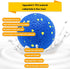Dog Balls Toys for Aggressive Chewers, Indestructible Durable Bouncy Floating Balls for Dogs to Fetch, Durable Solid Rubber Ball for Training Dog(...