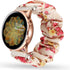 Miimall 20mm Scrunchie Band for Samsung Galaxy Watch FE 40mm, Lightweight Breathable Elastic Strap for Galaxy Watch 7/6/5/4 40mm 44mm, Classy Gala...