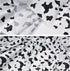 59" Wide Cow Print Velboa Short Fur Pile Upholstery Drapery Clothing Polyester Fabric by The Yard (Cow one Yard)...