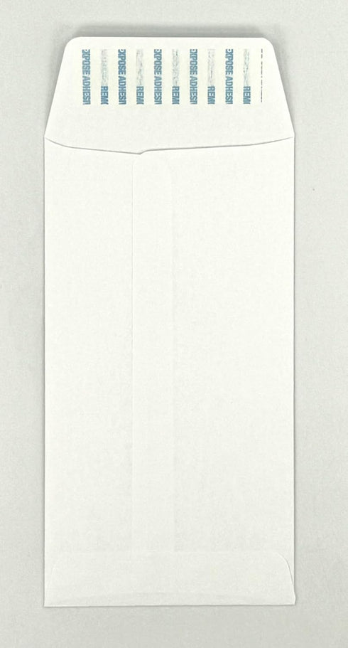 50 Cashier Depot #7 Coin/Cash/Small Parts Envelopes, 3 1/2" X 6 1/2", Peel & Seal, Premium 24lb. Paper, 50/Box (White)...