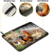 Dish Drying Mat For Kitchen Counter Rooster Chicken Hen Farm Absorbent Microfiber Kitchen Drying Mats For Dishes Reversible Countertop Dish Draine...
