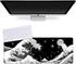 Gaming Mouse Pad Japanese Black and White Sea Wave Large XXL Mouse Pad Extended Big Desk Mat 31.06" x 11.8" Keyboard Laptop Computer Mousepad for ...