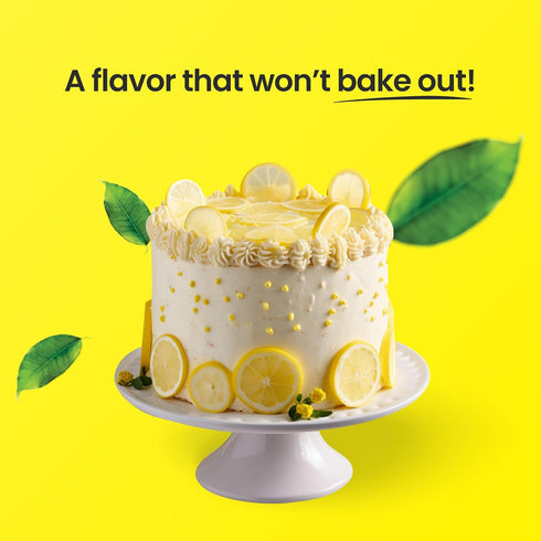 Lorann Oils Lemon Bakery Emulsion: Tangy Lemon Essence, Perfect for Amplifying Citrus Tones in Cakes, Cookies & Desserts, Gluten-Free, Keto-Friend...