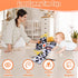 High Contrast Baby Toys for Newborn, Infant Black and White Baby Toys 0-6 6-12 Months, Tummy Time Toys, Soft Crinkle Baby Books Toys for Newborn B...