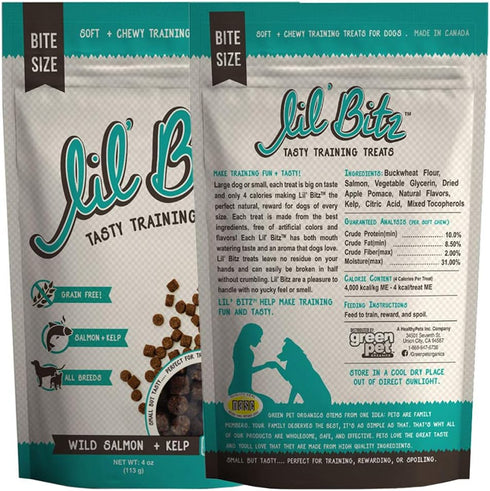 Lil' Bitz Assorted Pack Training Treats, Soft, Tasty, Grain-Free, Perfect for Training and Spoiling, Irresistible Aroma, Low Calories, Natural, 3-...